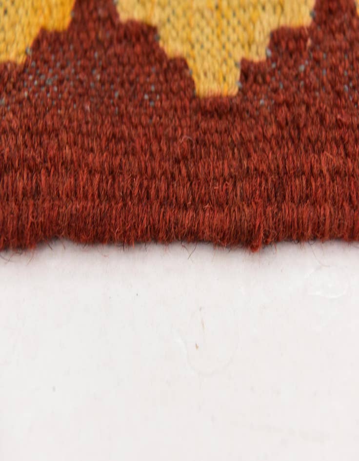 Detail image of 3' 5 x 6' 2  Hand Woven Kilim Maymana Wool Rug