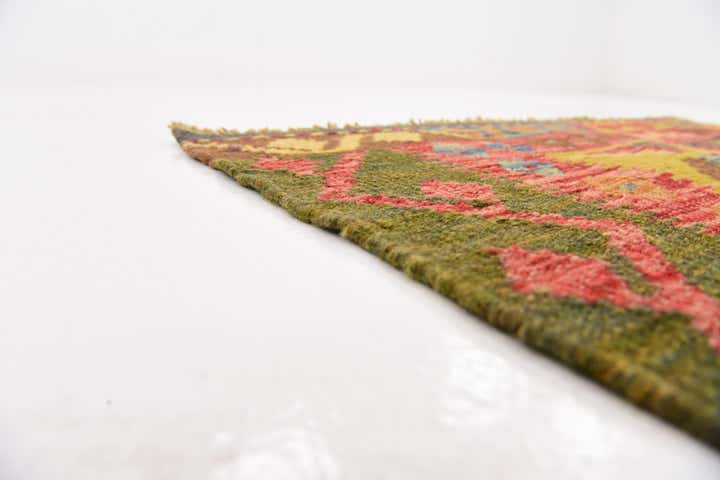 3' 3 x 4' 10 Hand Woven Kilim Maymana Wool Rug