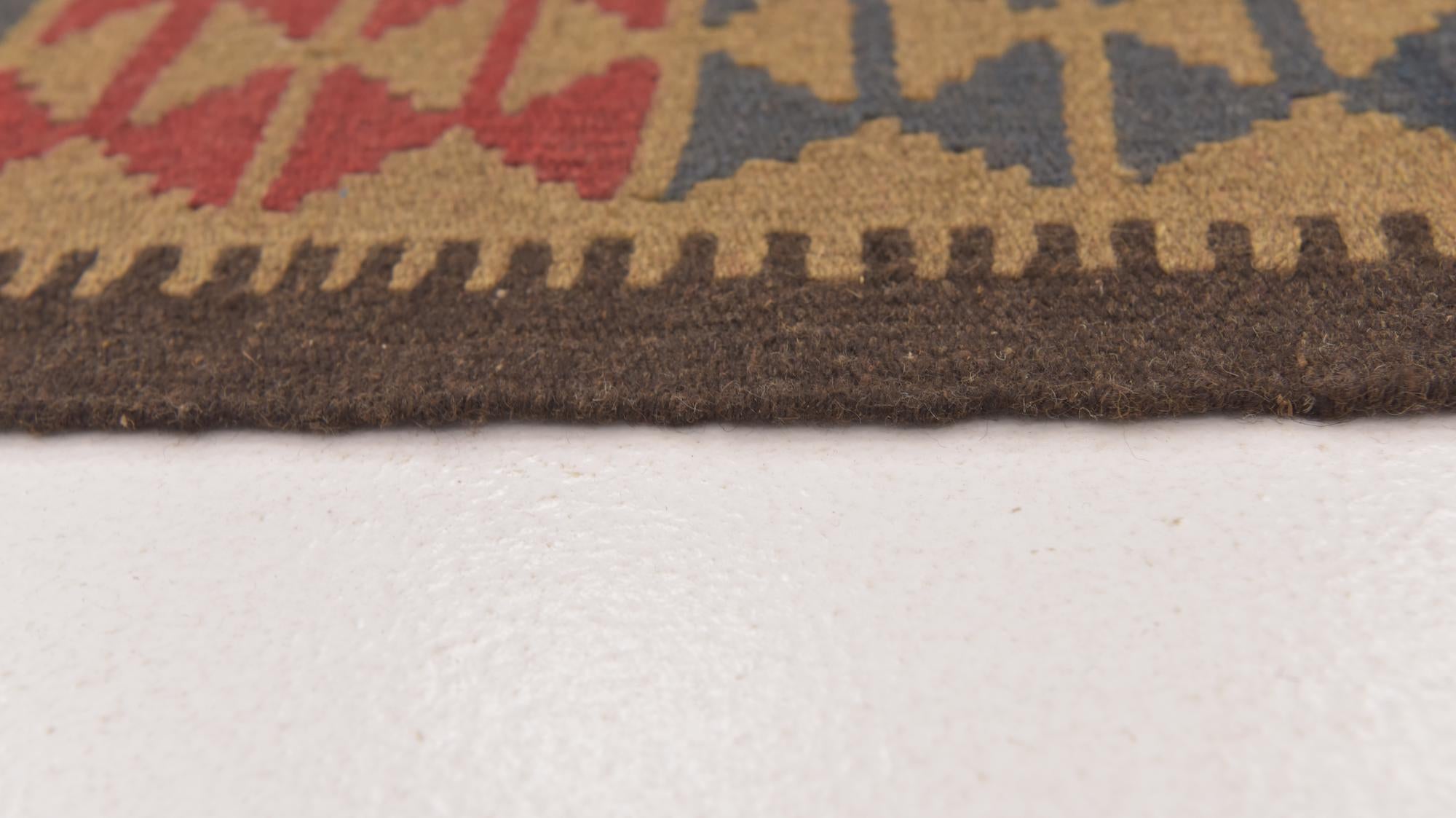 95cm x 145cm Tejido a mano Kilim Maymana Alfombra Lana