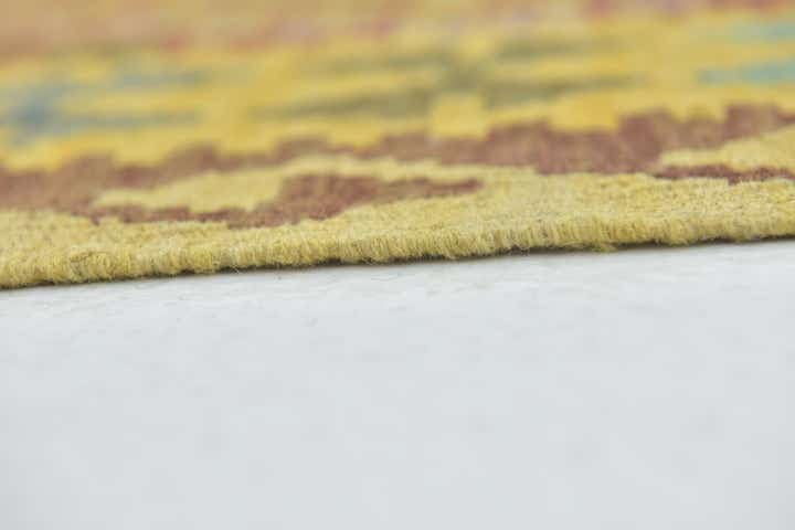 3' 3 x 5' Hand Woven Kilim Maymana Wool Rug