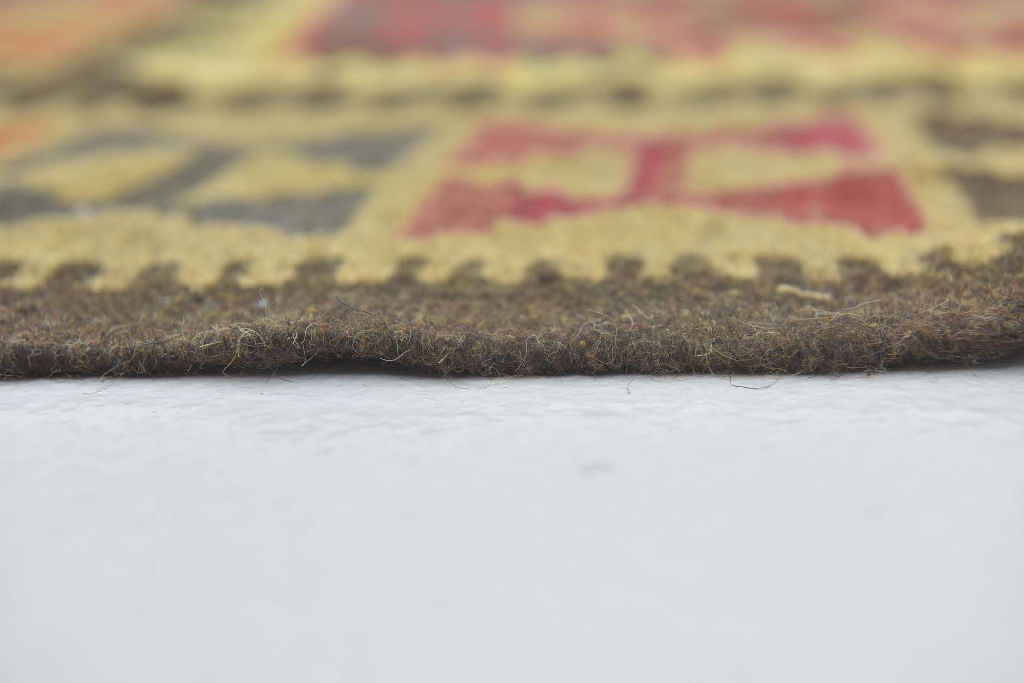 5' x 8' 2 Hand Woven Kilim Maymana Wool Rug