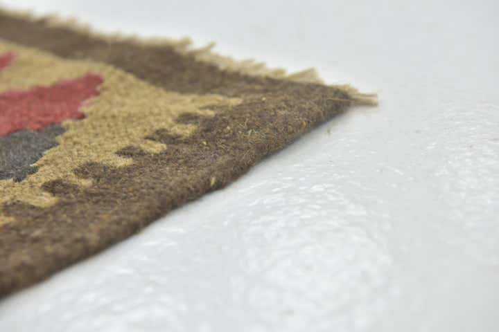 3' 6 x 6' Hand Woven Kilim Maymana Wool Rug