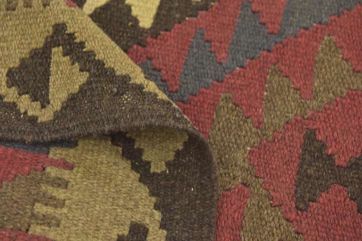 3' 3 x 5' Hand Woven Kilim Maymana Wool Rug