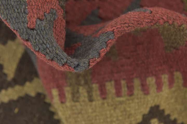 3' 3 x 5' Hand Woven Kilim Maymana Wool Rug