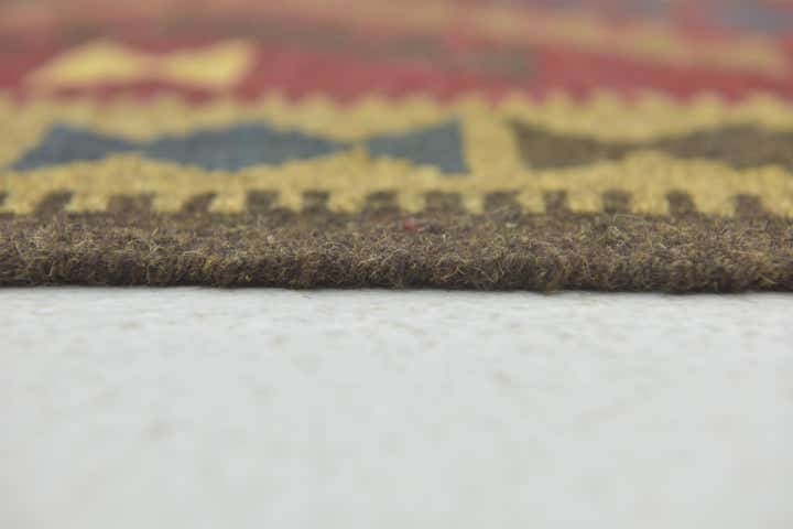3' 4 x 5' Hand Woven Kilim Maymana Wool Rug