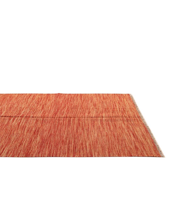 Detail image of 4' 3 x 5' 11 Hand Woven Kilim Modern Wool Rug