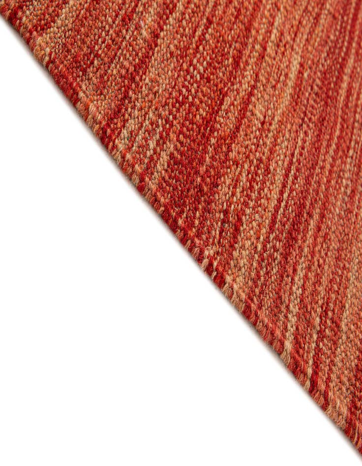 Detail image of 4' 3 x 5' 11 Hand Woven Kilim Modern Wool Rug