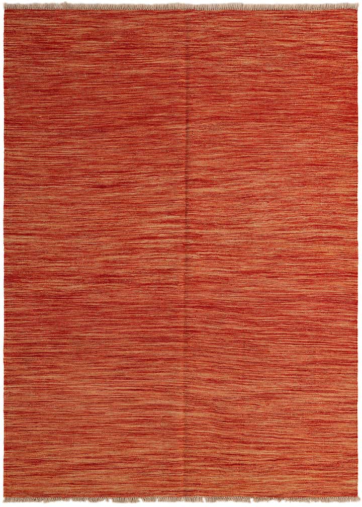 4' 3 x 5' 11 Hand Woven Kilim Modern Wool Rug