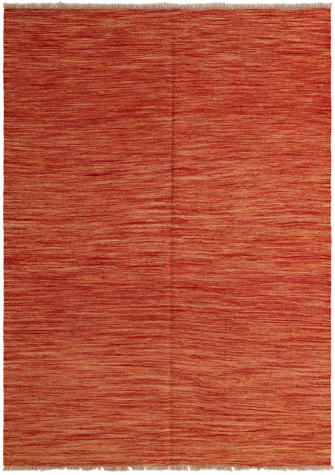 Detail image of 4' 3 x 5' 11 Hand Woven Kilim Modern Wool Rug