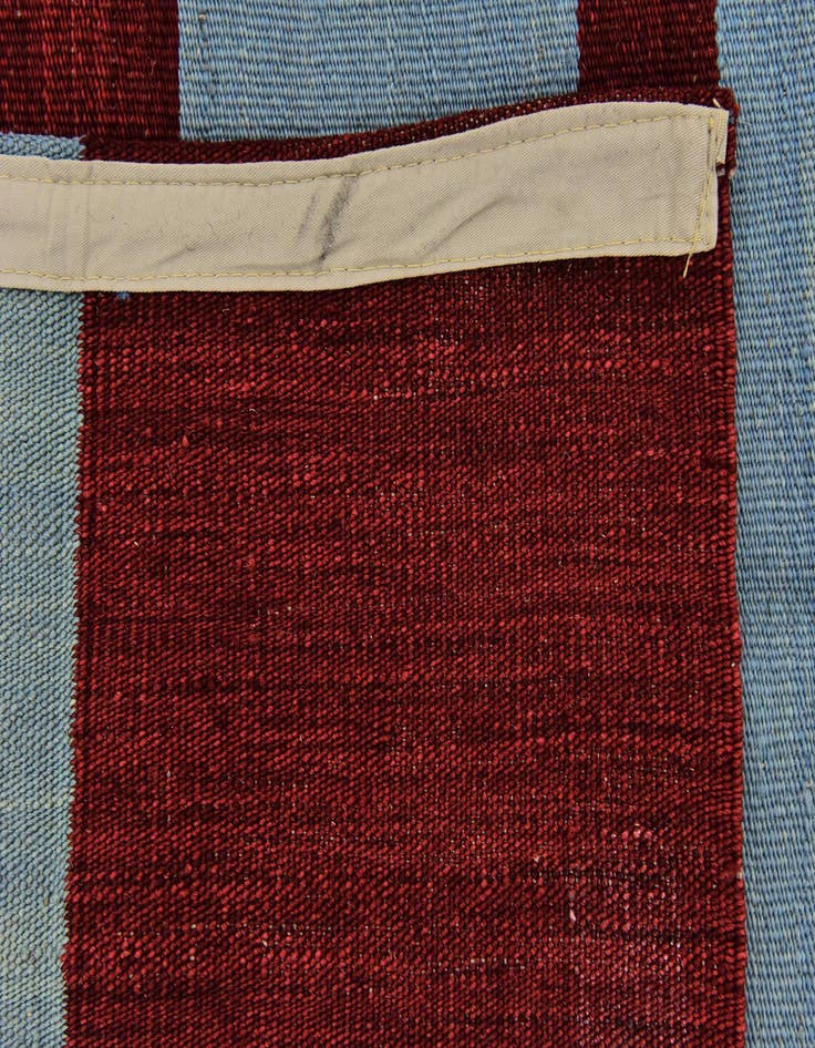 Detail image of 5' x 6' 7 Hand Woven Kilim Modern Wool Rug