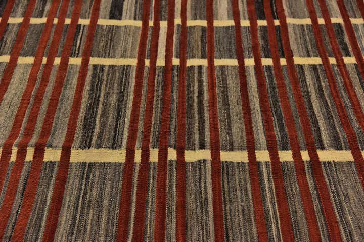 5' 10 x 7' 10 Hand Woven Kilim Modern Wool Rug