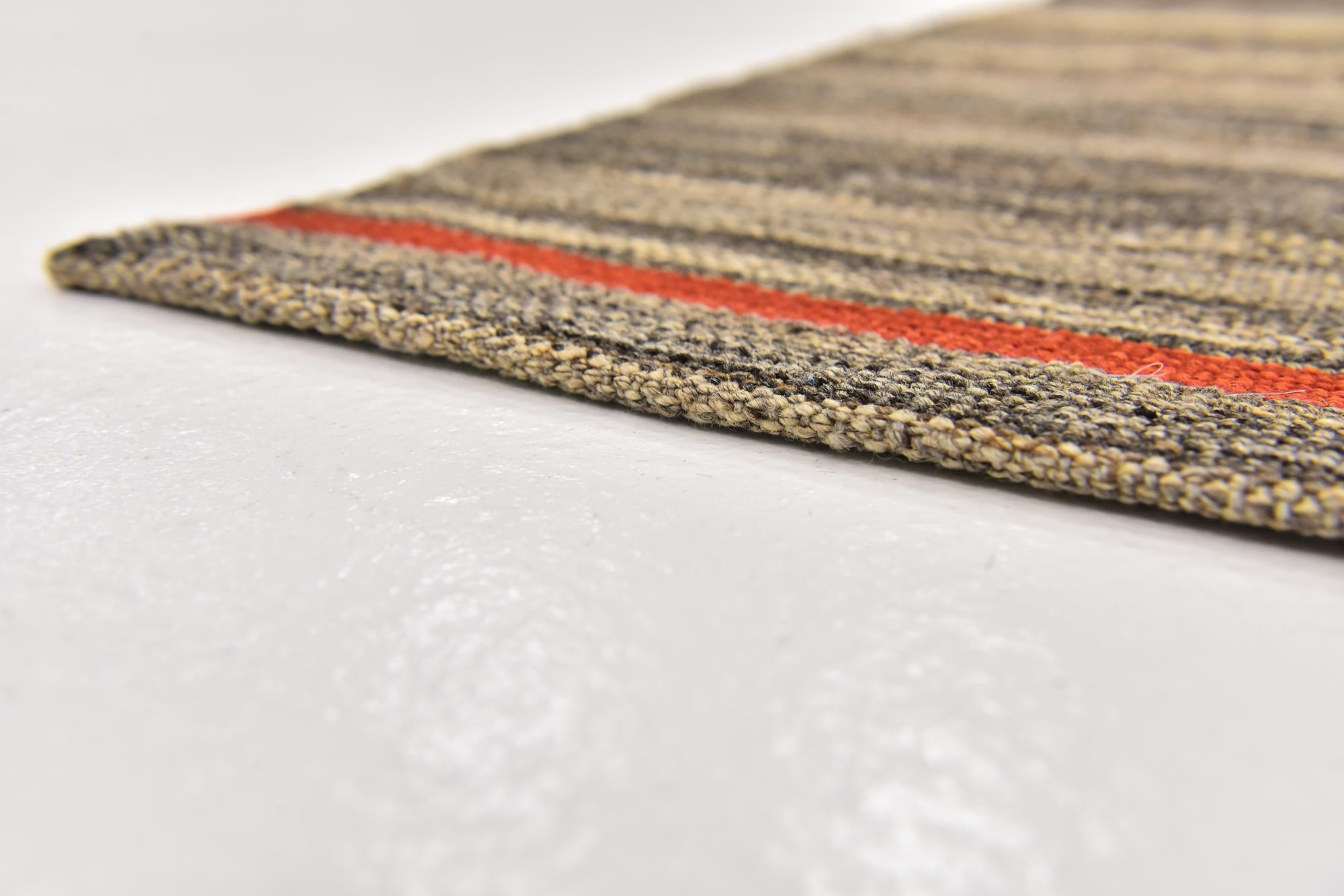 5' 4 x 8' Hand Woven Kilim Modern Wool Rug