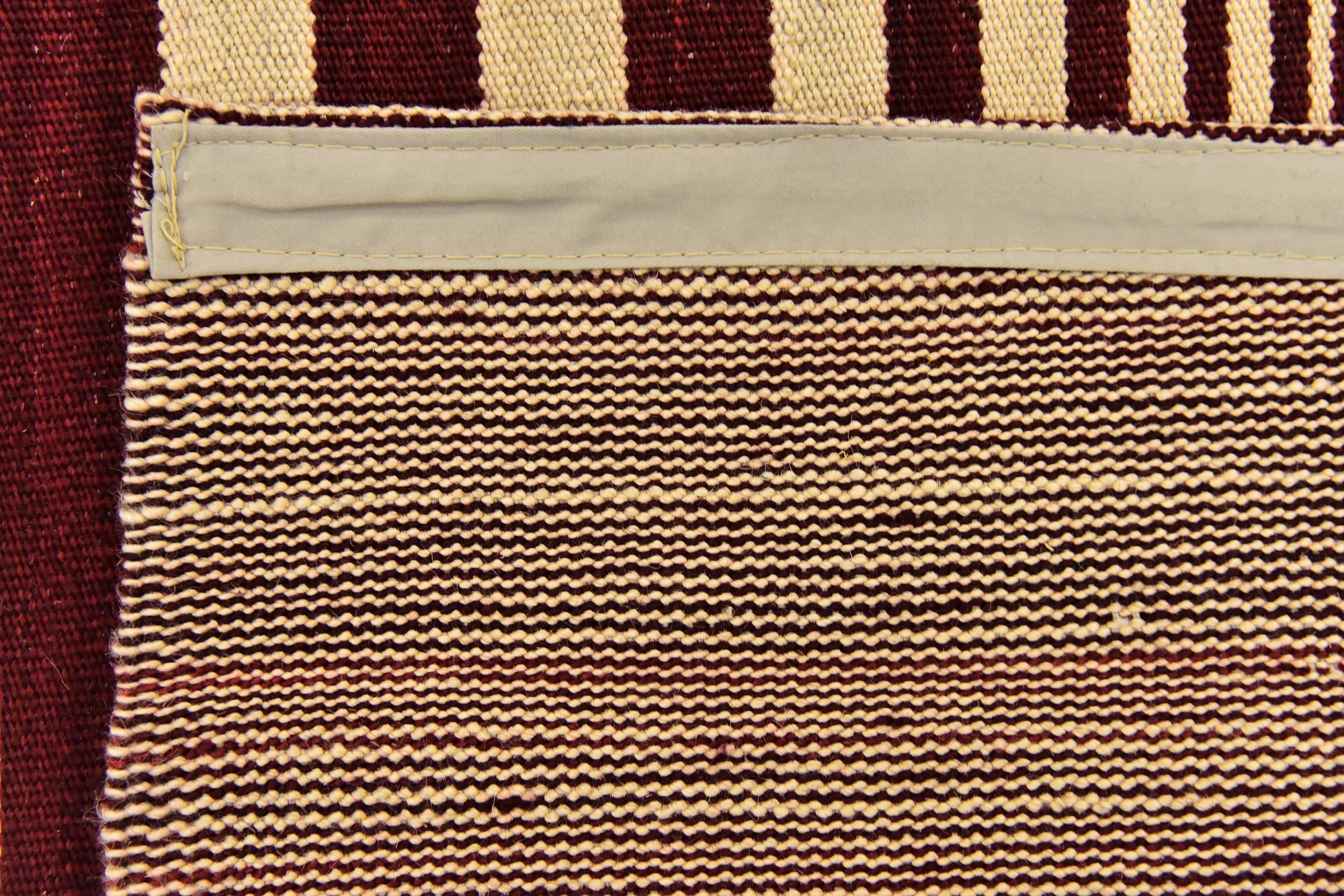 5' 10 x 7' 9 Hand Woven Kilim Modern Wool Rug