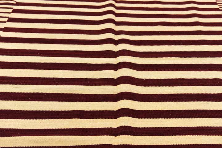 5' 10 x 7' 9 Hand Woven Kilim Modern Wool Rug