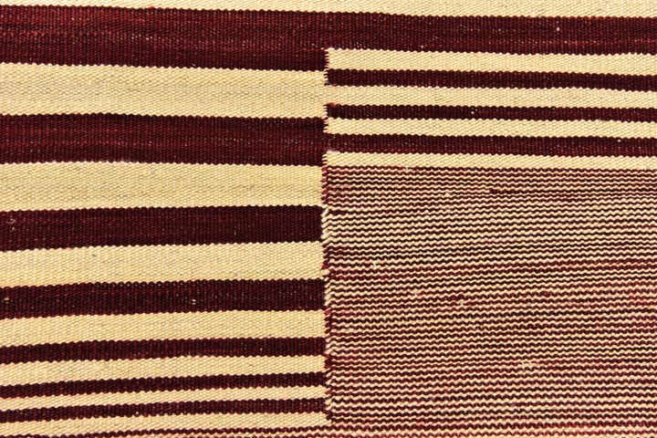 5' 10 x 7' 9 Hand Woven Kilim Modern Wool Rug