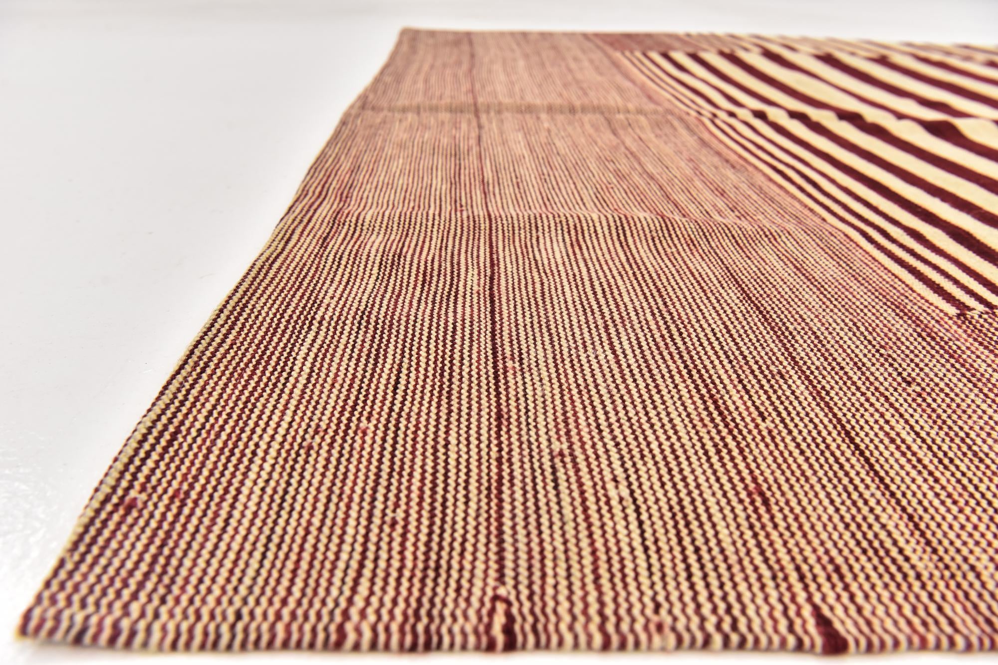 5' 10 x 7' 9 Hand Woven Kilim Modern Wool Rug