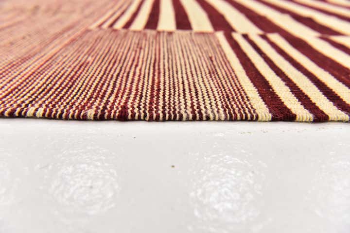 5' 10 x 7' 9 Hand Woven Kilim Modern Wool Rug