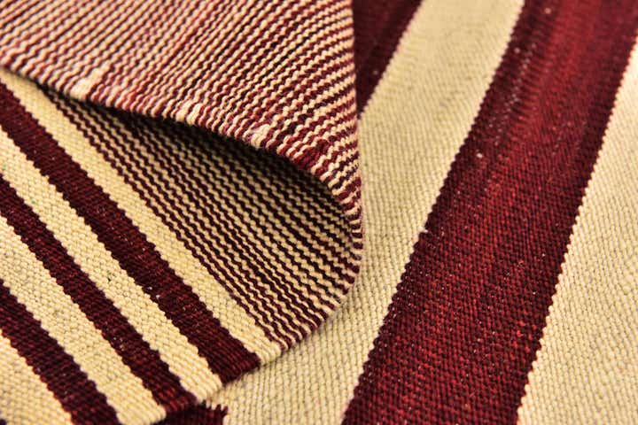 5' 10 x 7' 9 Hand Woven Kilim Modern Wool Rug