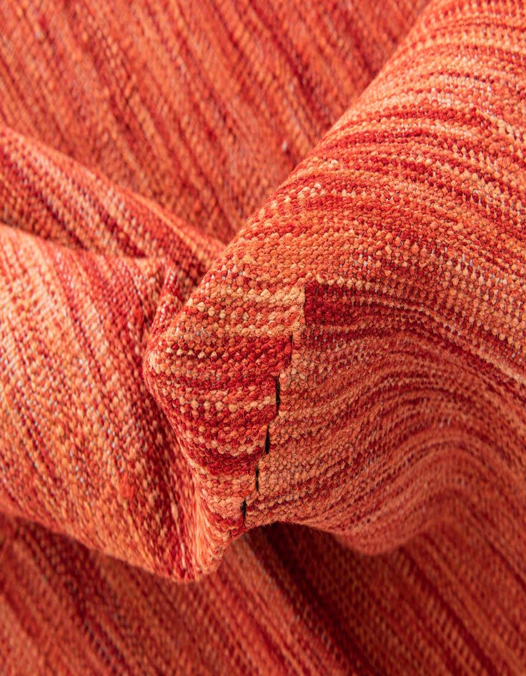 Detail image of 6' 10 x 9' 8  Hand Woven Kilim Modern Wool Rug