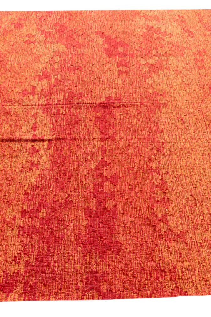6' 8 x 9' 6 Hand Woven Kilim Modern Wool Rug