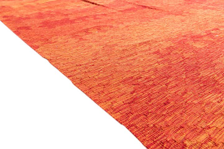 6' 8 x 9' 6 Hand Woven Kilim Modern Wool Rug
