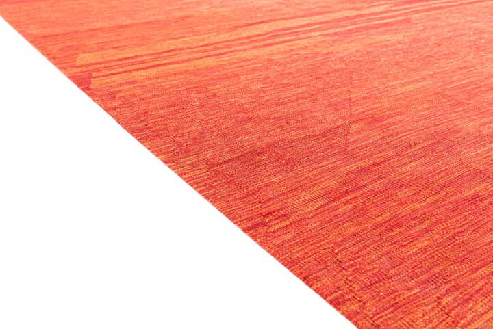 6' 7 x 9' 9 Hand Woven Kilim Modern Wool Rug