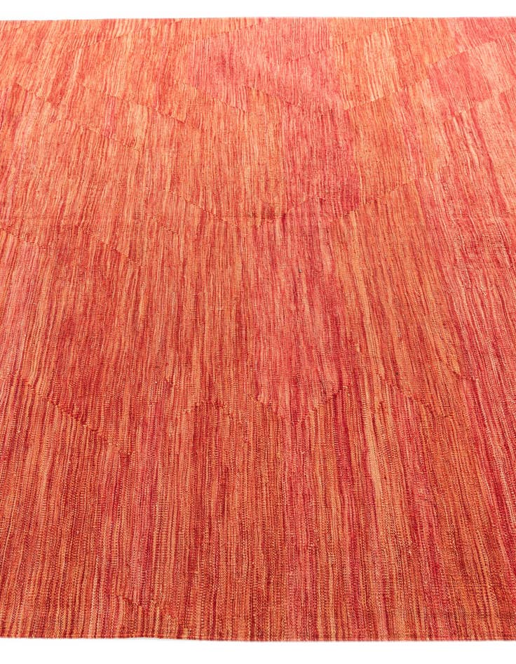 Detail image of 7' x 9' 9  Hand Woven Kilim Modern Wool Rug