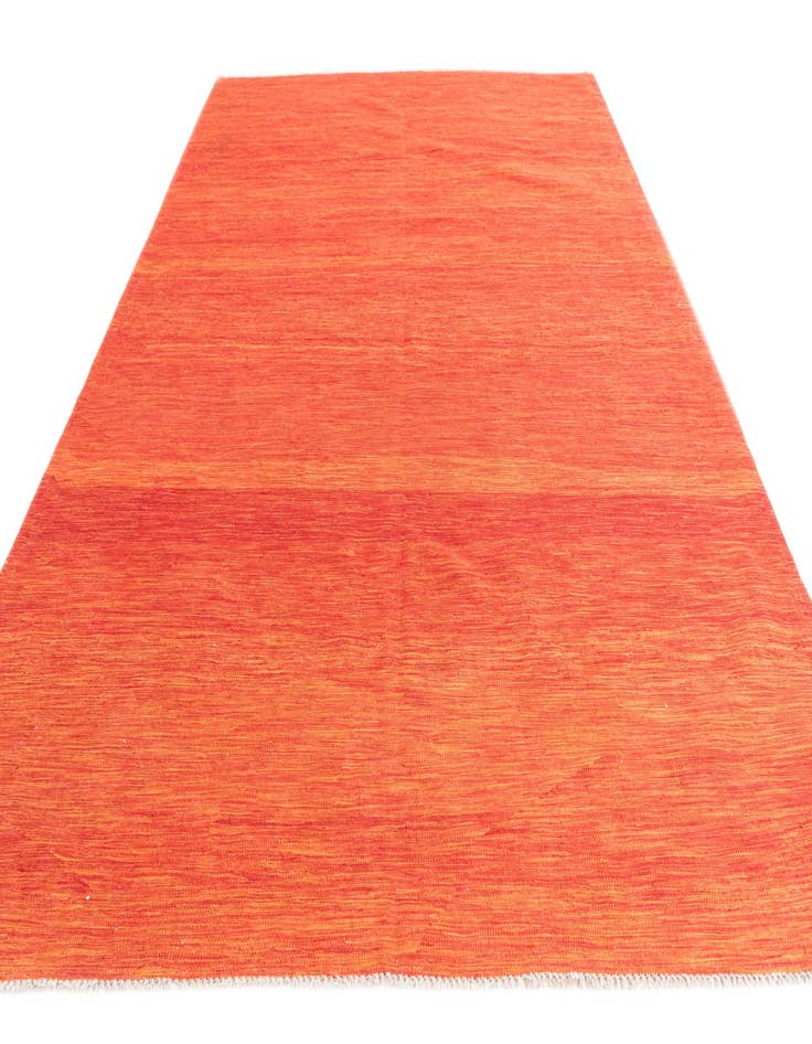 Detail image of 7' x 10' Hand Woven Kilim Modern Wool Rug