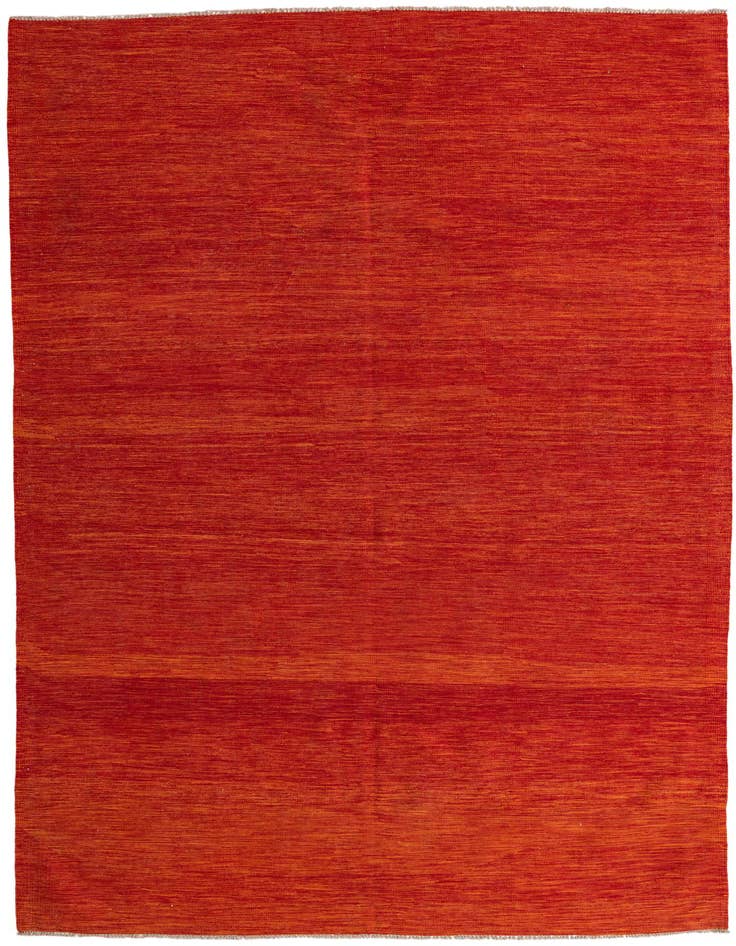 Detail image of 7' x 10' Hand Woven Kilim Modern Wool Rug
