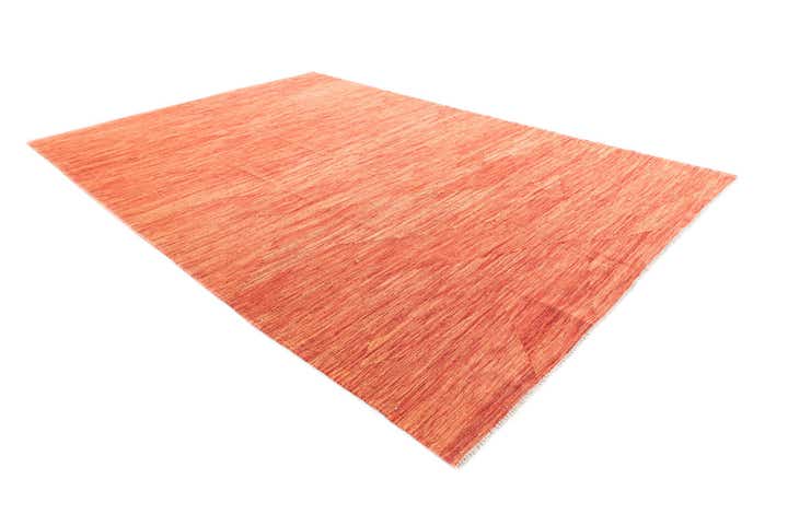 6' 8 x 9' 9 Hand Woven Kilim Modern Wool Rug