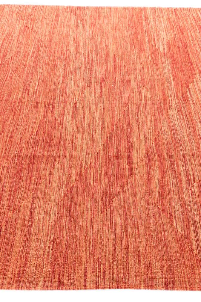 6' 8 x 9' 9 Hand Woven Kilim Modern Wool Rug