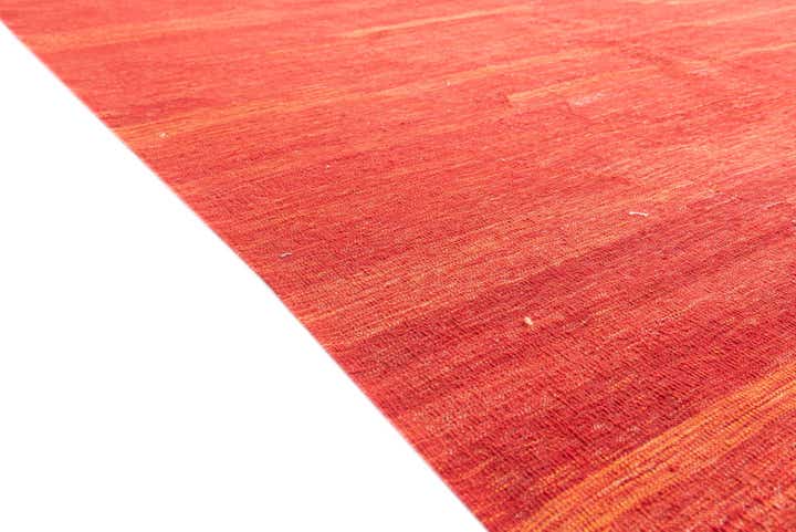 6' 10 x 9' 7 Hand Woven Kilim Modern Wool Rug