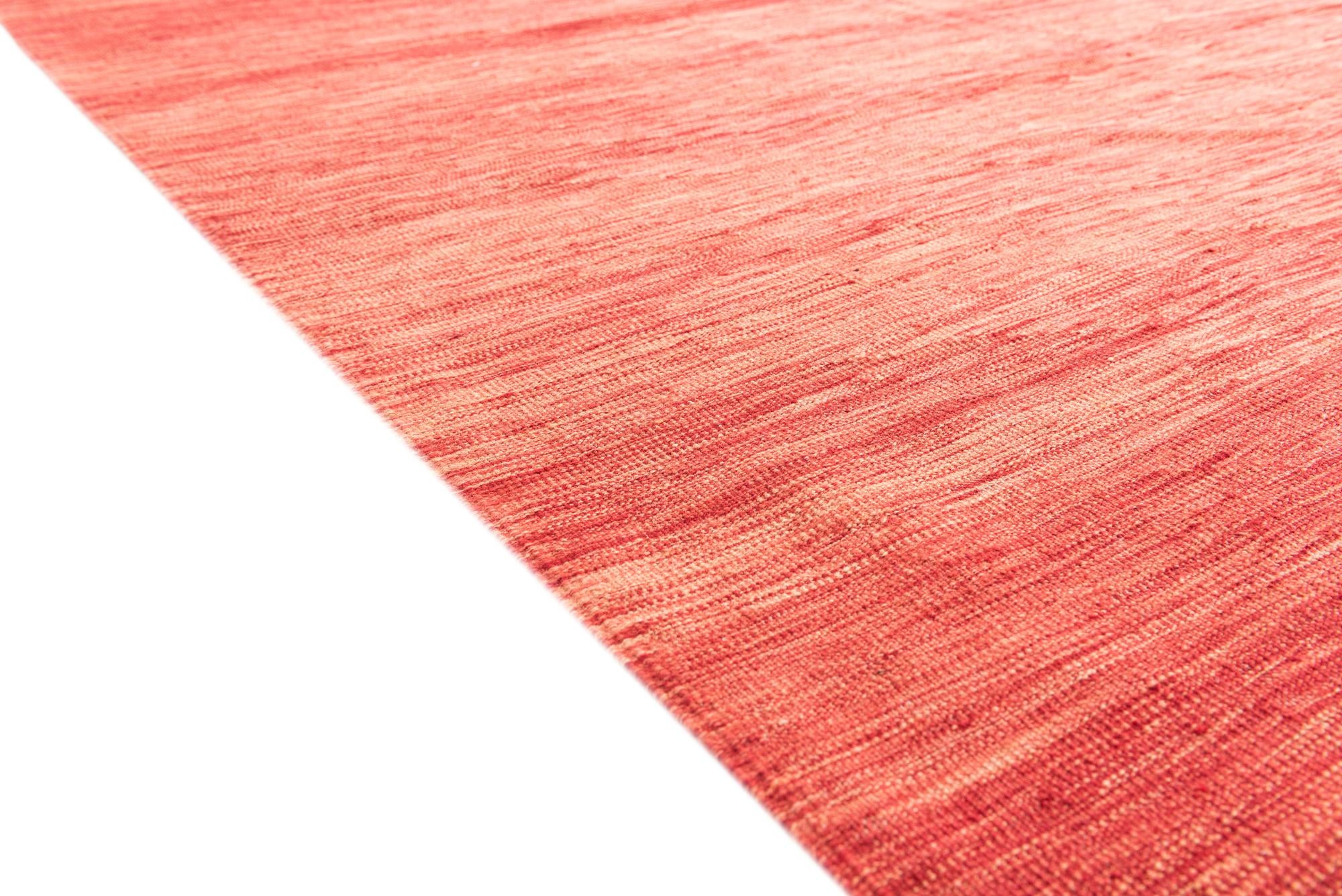 6' 9 x 9' 10 Hand Woven Kilim Modern Wool Rug