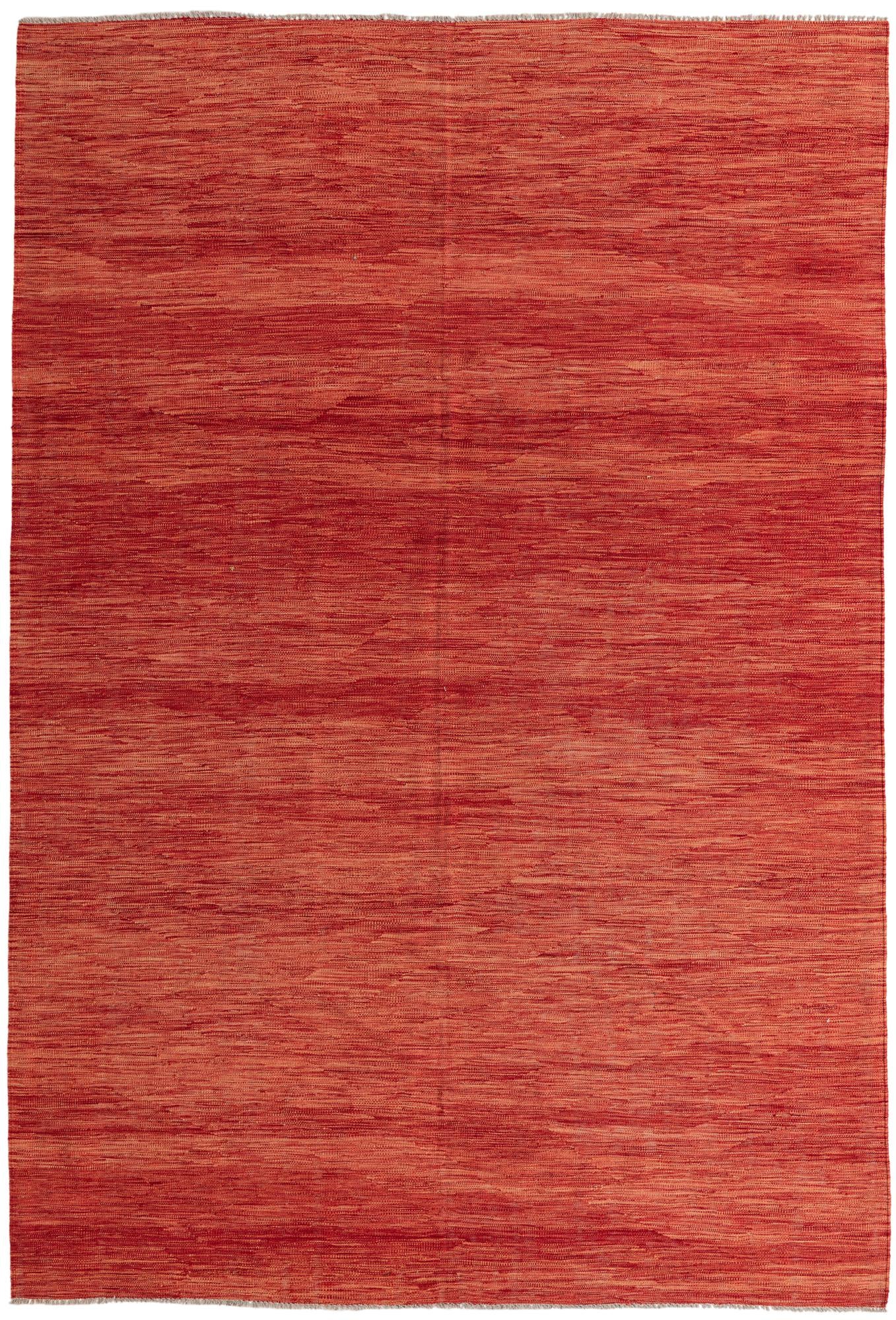 6' 9 x 9' 10 Hand Woven Kilim Modern Wool Rug