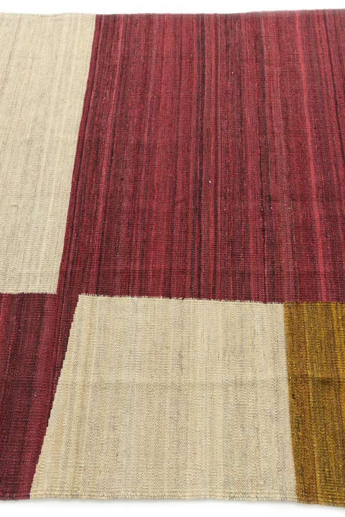 130cm x 175cm Hand Woven Kilim Modern Wool Rug