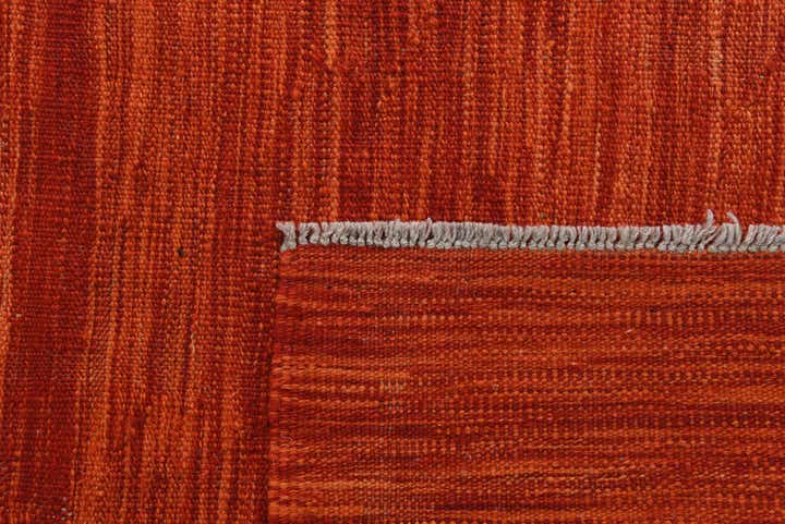 5' 7 x 8' Hand Woven Kilim Modern Wool Rug