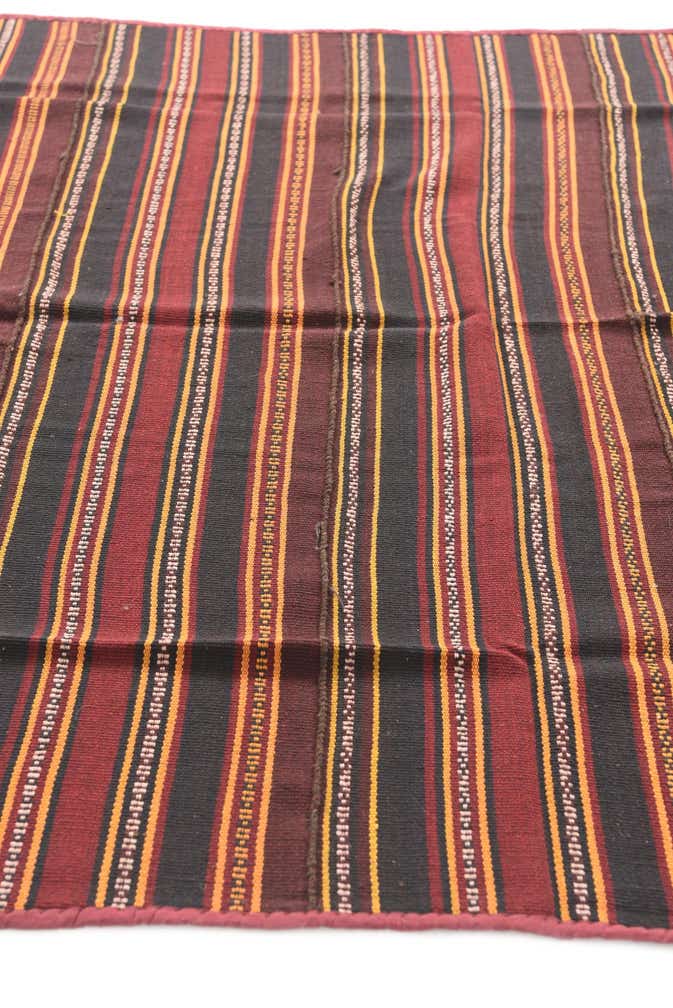 5' 9 x 10' 4 Hand Woven Kilim Modern Wool Rug