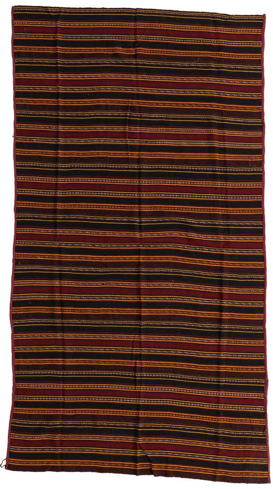 5' 9 x 10' 4 Hand Woven Kilim Modern Wool Rug