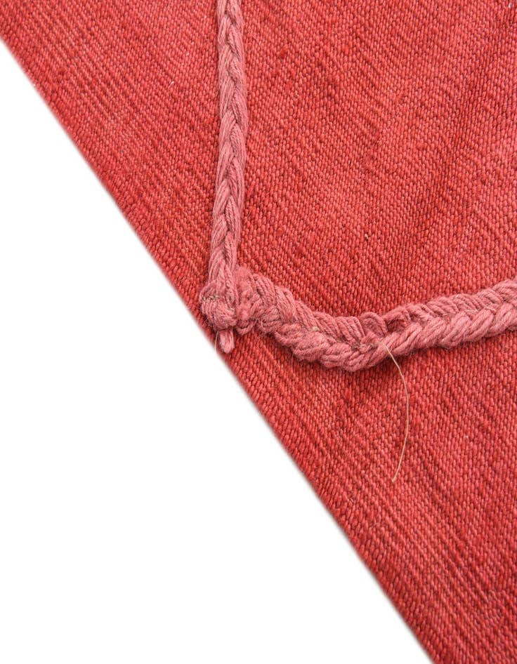 Detail image of 3' 3 x 4' 8  Hand Woven Kilim Modern Wool Rug