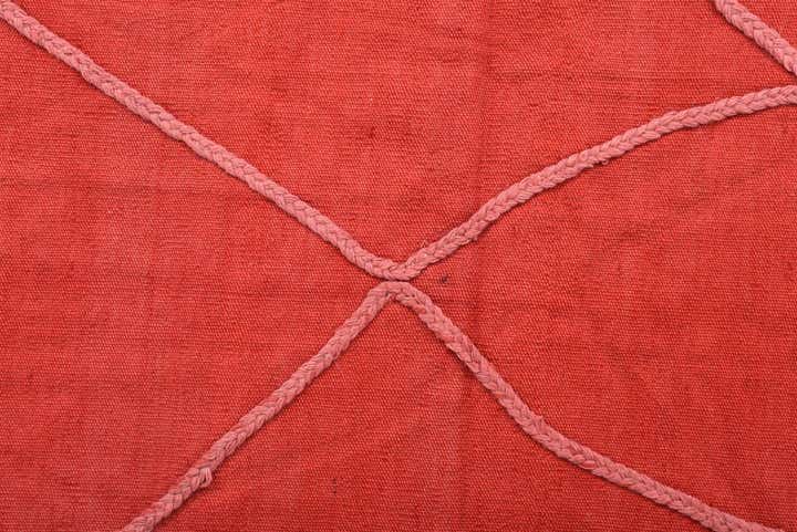 3' 6 x 4' 10 Hand Woven Kilim Modern Wool Rug