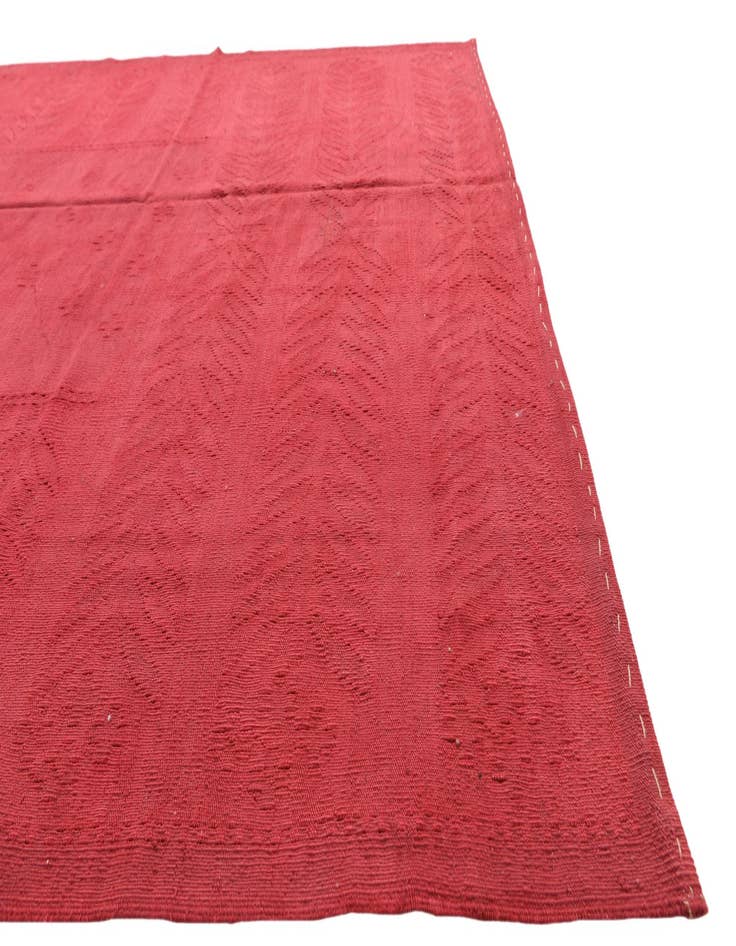 Detail image of 6' 7 x 9'  Hand Woven Kilim Modern Wool Rug