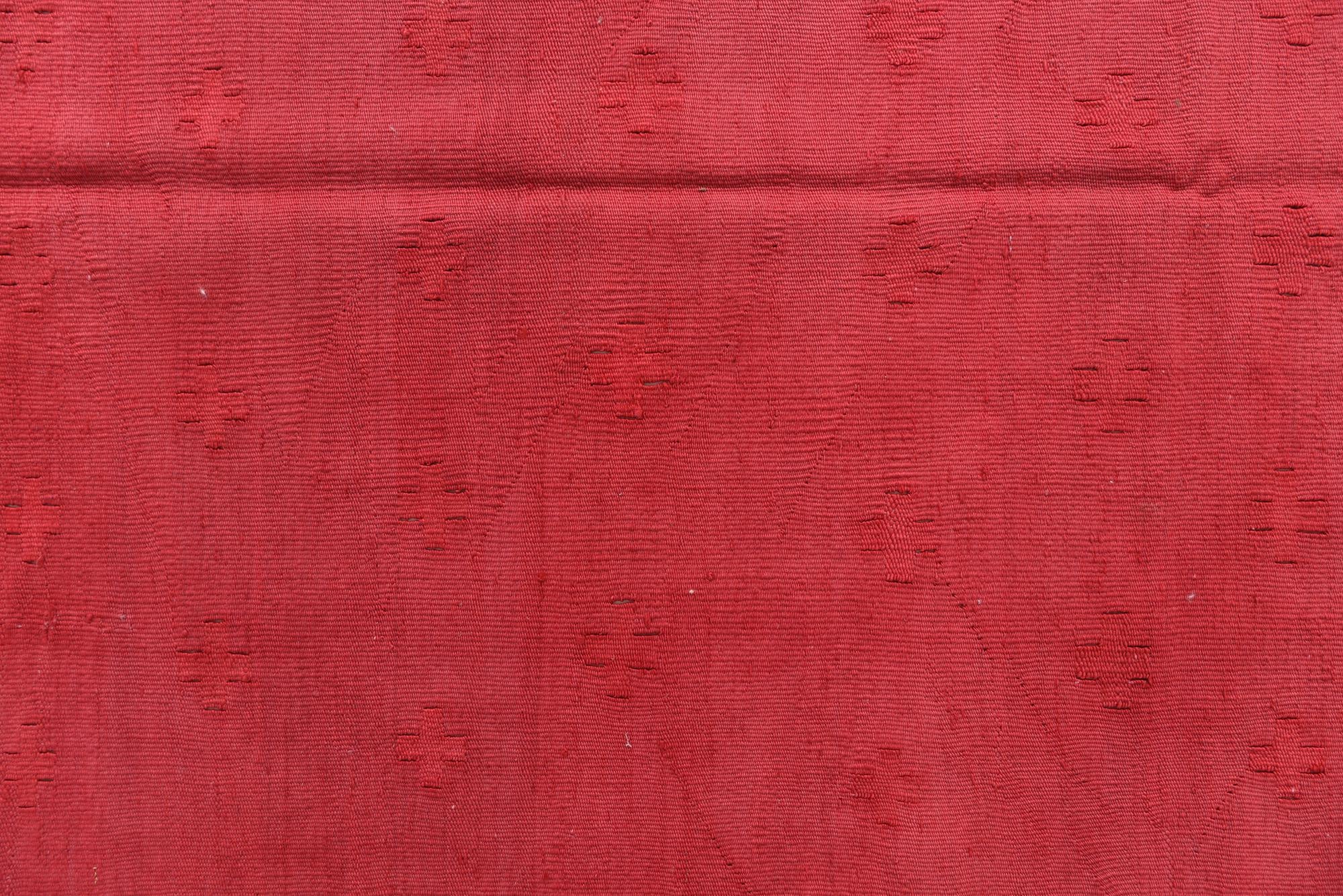 6' 7 x 9' Hand Woven Kilim Modern Wool Rug