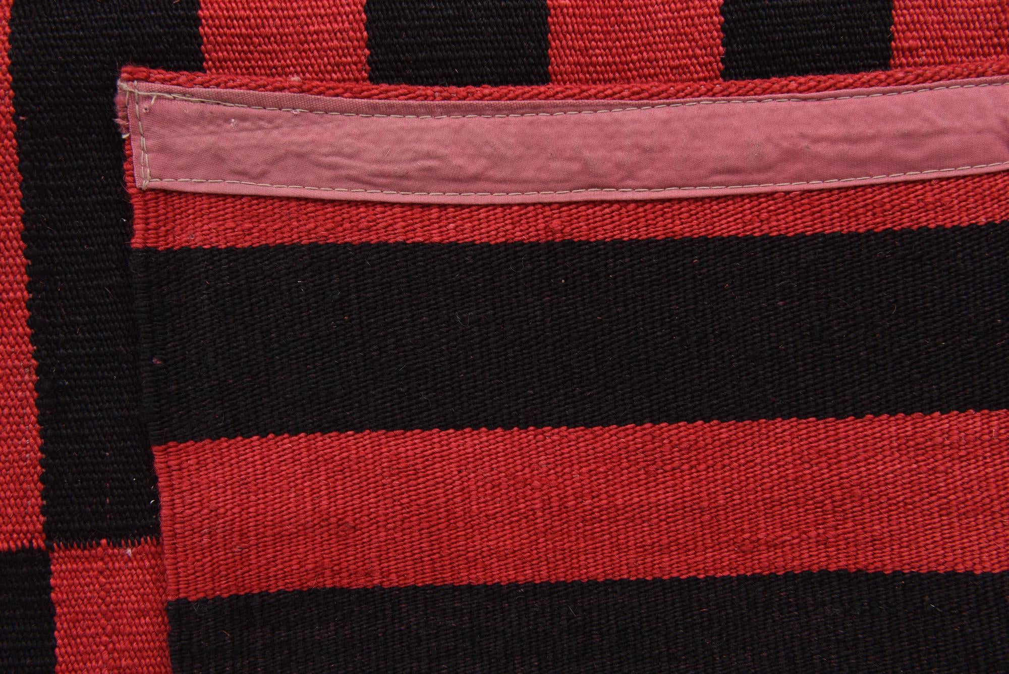 4' 3 x 6' Hand Woven Kilim Modern Wool Rug