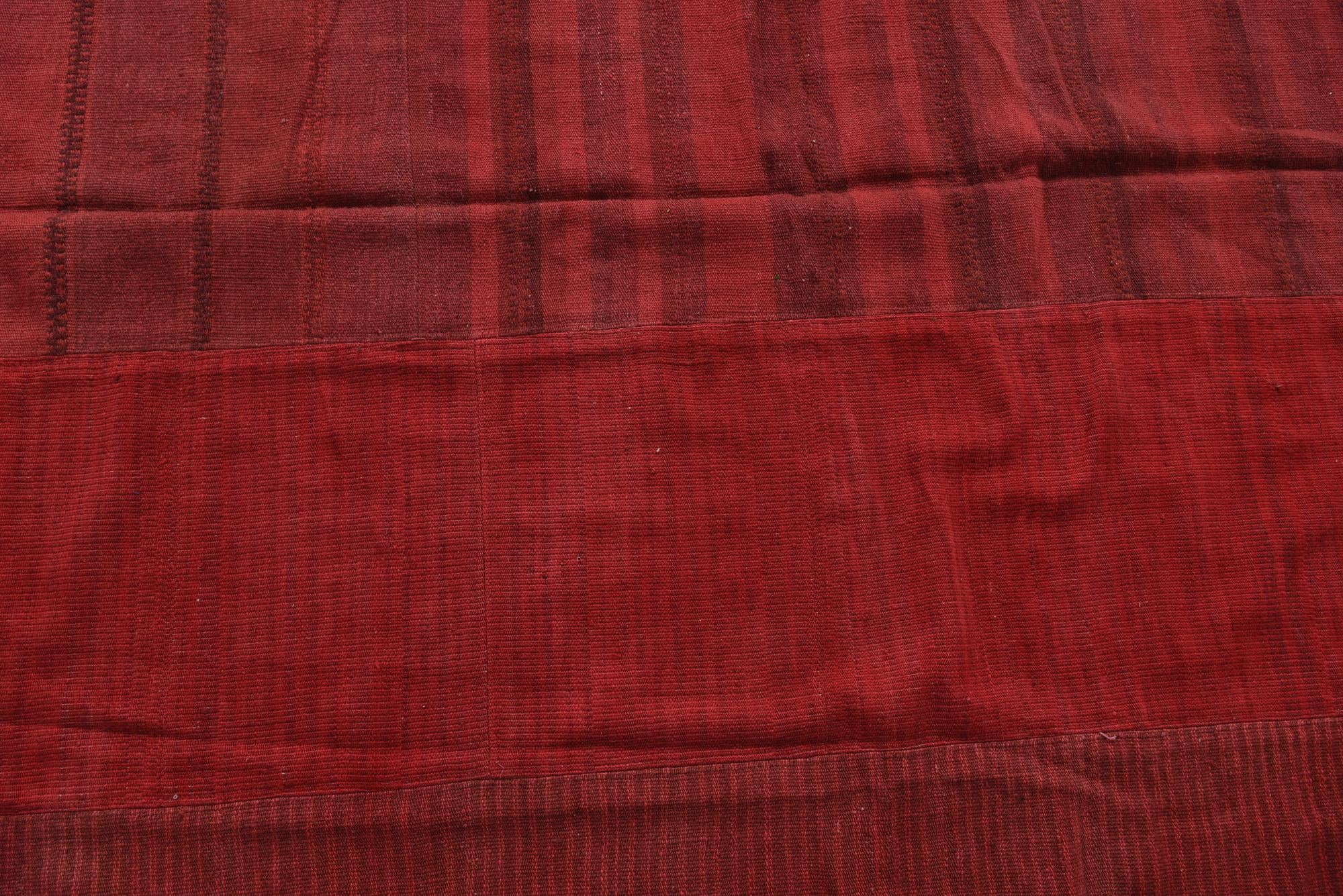 10' x 12' 1 Hand Woven Kilim Modern Wool Rug