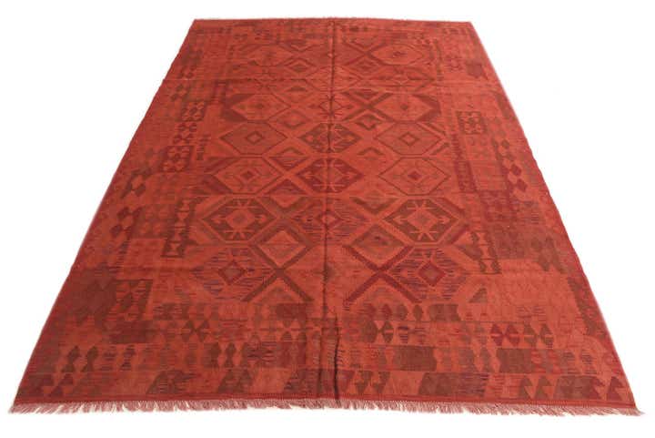 150cm x 250cm Handgewebt Kilim Modern Wolle Teppich