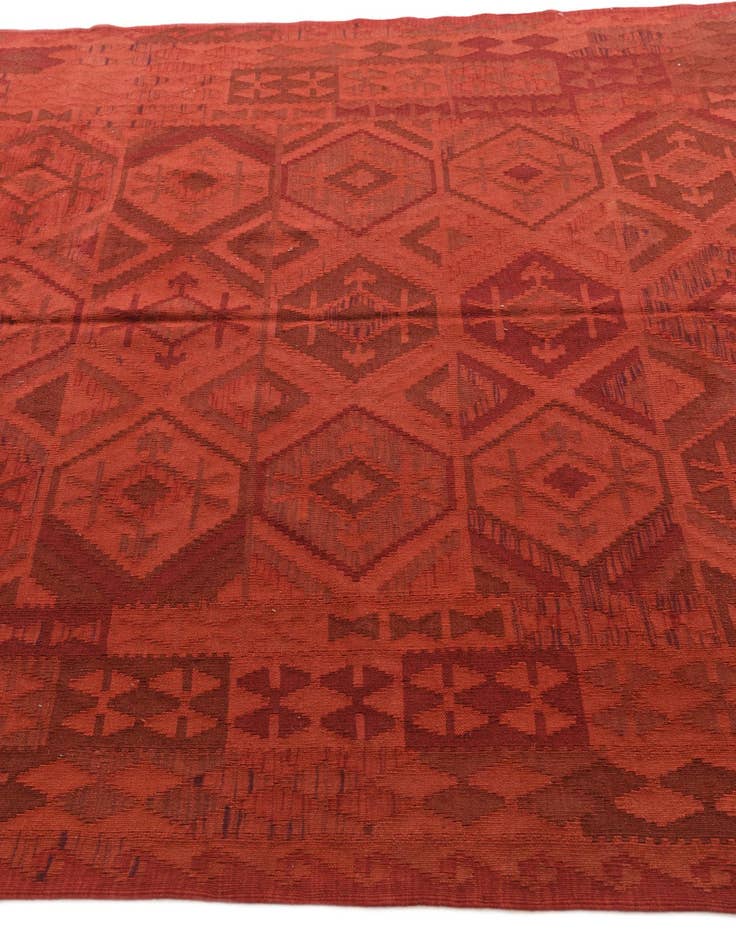 Detail image of 5' x 8' 3  Hand Woven Kilim Modern Wool Rug