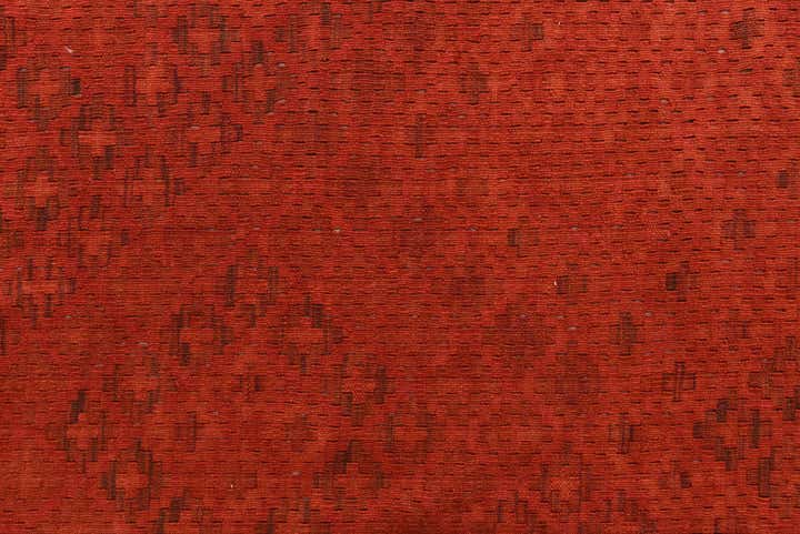 7' x 9' 6 Hand Woven Kilim Modern Wool Rug