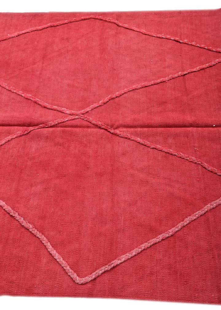 4' 2 x 6' Hand Woven Kilim Modern Wool Rug