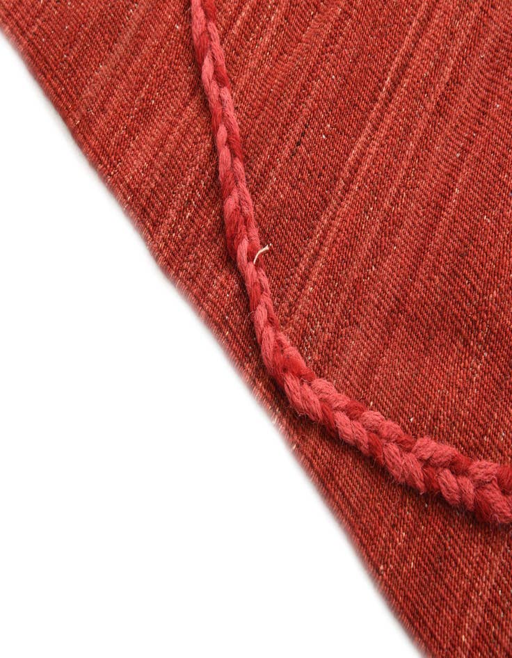 Detail image of 3' 4 x 5' 11  Hand Woven Kilim Modern Wool Rug