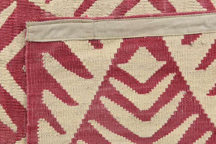 4' 5 x 6' 5 Hand Woven Kilim Modern Wool Rug